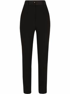 Dolce & Gabbana брюки кроя слим с завышенной талией