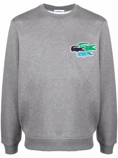 Lacoste толстовка с нашивкой-логотипом