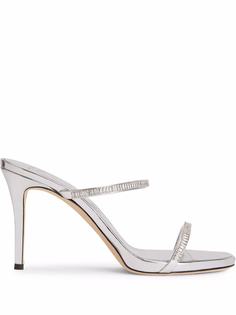 Giuseppe Zanotti босоножки Iride с кристаллами