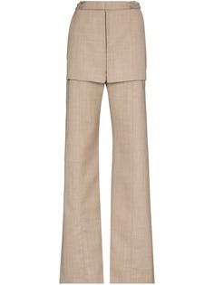Jacquemus многослойные брюки Melù широкого кроя