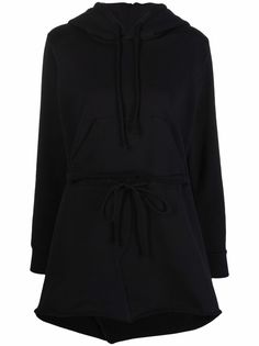 MM6 Maison Margiela платье с длинными рукавами и капюшоном