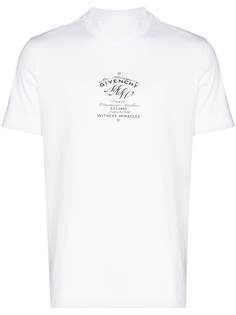 Givenchy футболка с принтом MMW