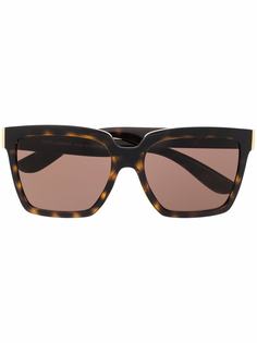 Dolce & Gabbana Eyewear солнцезащитные очки в массивной оправе