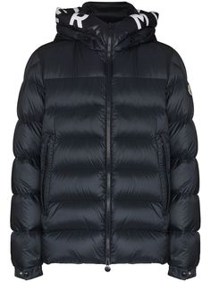 Moncler пуховик Salzman с капюшоном