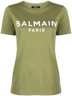 Balmain футболка с логотипом