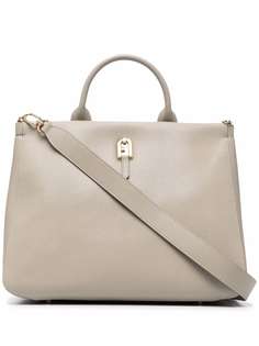 Furla большая сумка-тоут с тисненым логотипом