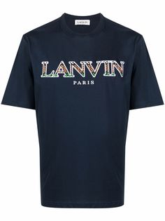 LANVIN футболка с логотипом