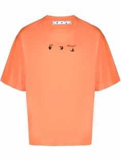 Off-White футболка с логотипом