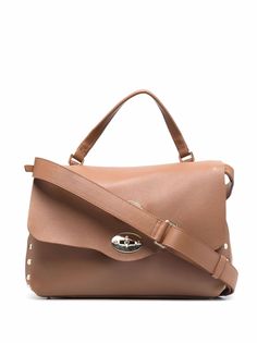 Zanellato сумка-тоут Postina с заклепками