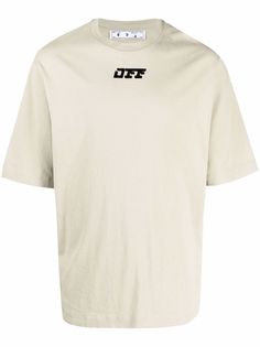 Off-White футболка с логотипом