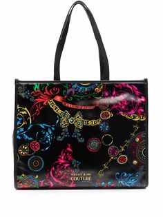 Versace Jeans Couture сумка-тоут с принтом Regalia Baroque