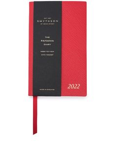 Smythson записная книжка 2022 Panama с карманом