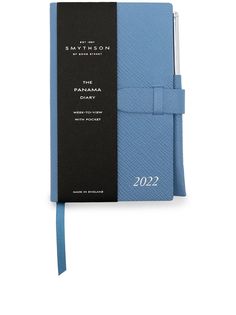 Smythson записная книжка 2022 Panama с карандашом