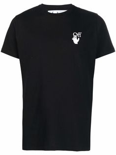 Off-White футболка с логотипом