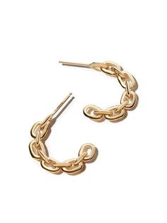 Lizzie Mandler Fine Jewelry серьги Knife Edge из желтого золота