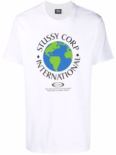 Stussy футболка Utopia с круглым вырезом