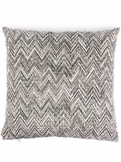 Missoni Home подушка с узором зигзаг