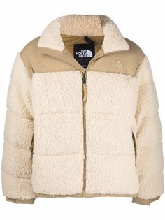 The North Face пуховик Sherpa Nuptse с высоким воротником