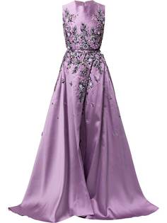 Saiid Kobeisy декорированное платье без рукавов