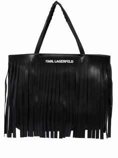 Karl Lagerfeld большая сумка-шопер K/Fringe