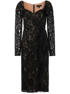 Tadashi Shoji платье с длинными рукавами