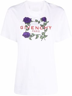 Givenchy футболка с логотипом