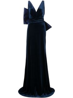 Tadashi Shoji платье с V-образным вырезом