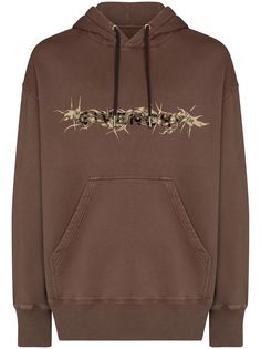 Givenchy худи с принтом Barbed Wire