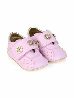 Versace Kids пинетки с заклепками
