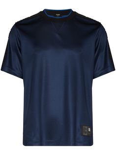 Fendi футболка с логотипом