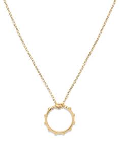 Dolce & Gabbana колье Love Rosary из желтого золота с подвеской