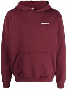 Sporty & Rich худи с вышитым логотипом