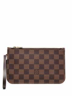 Louis Vuitton клатч Damier Ebène Neverfull PM 2000-х годов