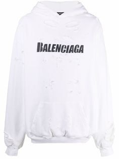 Balenciaga худи с логотипом