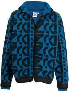Kenzo худи на молнии с логотипом