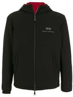 Armani Exchange двусторонняя куртка с логотипом
