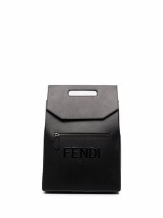 Fendi рюкзак с тисненым логотипом