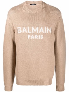 Balmain джемпер с логотипом