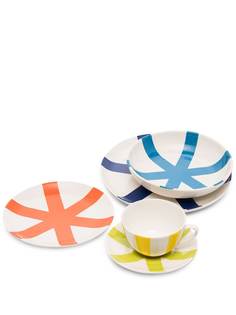 Jonathan Adler набор посуды Helsinki с абстрактным принтом