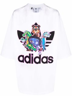 adidas футболка с логотипом из коллаборации с Kerwin Frost