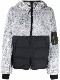 Woolrich флисовая куртка Curley с дутыми вставками