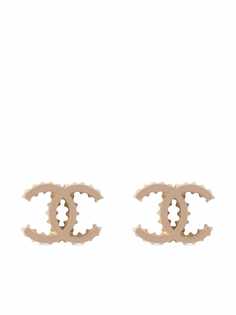 Chanel Pre-Owned серьги 2014-го года с логотипом