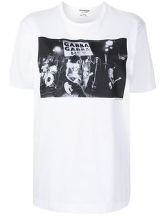 Junya Watanabe футболка с принтом Ramones