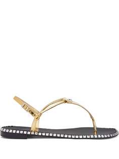 Giuseppe Zanotti кожаные босоножки Bellatriks