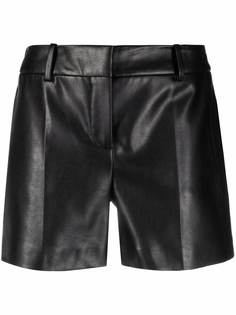 Ermanno Scervino шорты из искусственной кожи с завышенной талией