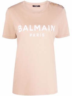 Balmain футболка с логотипом