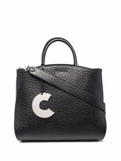 Coccinelle сумка-тоут с подвеской-логотипом