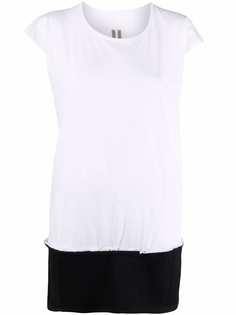 Rick Owens DRKSHDW футболка с рукавами кап