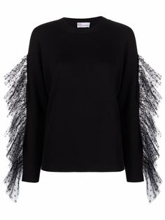 RED Valentino джемпер в горох
