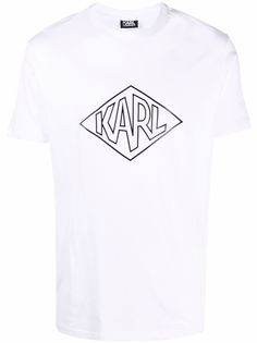 Karl Lagerfeld футболка с логотипом